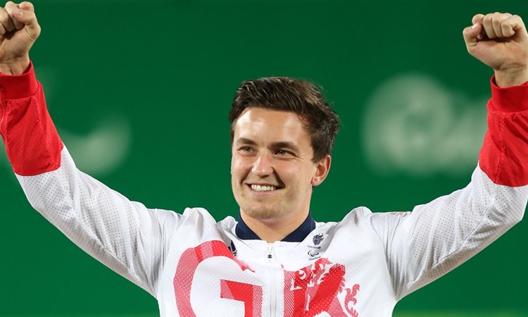 Gordon Reid, Great Britain’s first ever Paralympic tennis men’s singles champion