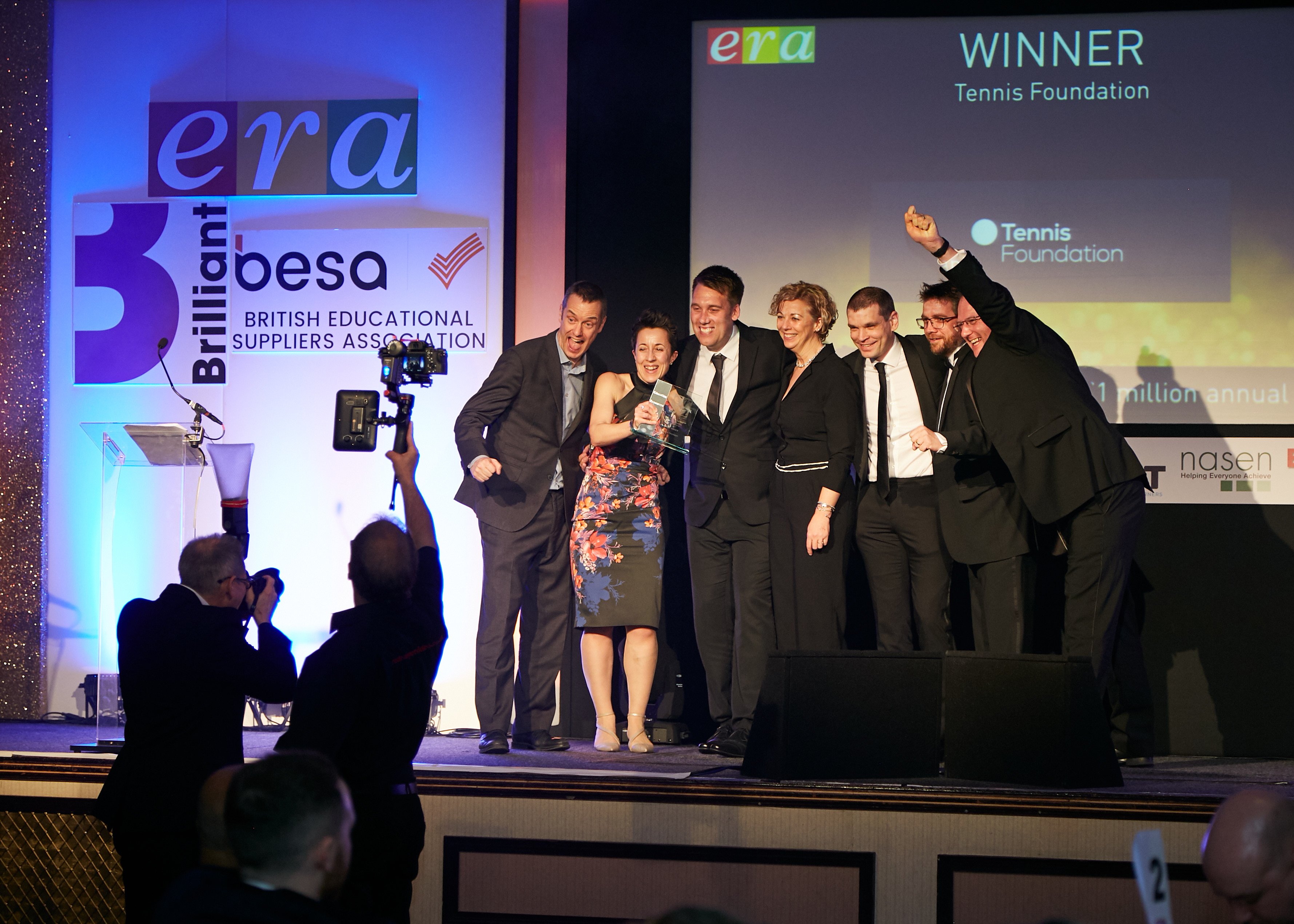 Tennis Foundation Named Supplier Of The Year At Education Resources Tennis foundation named supplier of the year at education resources
