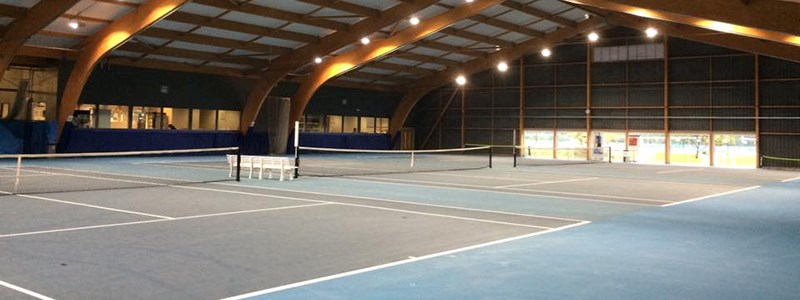 Indoor tennis courts at Bromley Indoor Tennis Centre