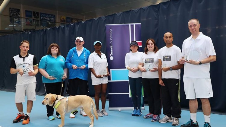 2016 National Visually Impaired Tennis Championships winners