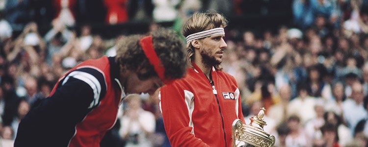 Borg McEnroe at Wimbledon 1980