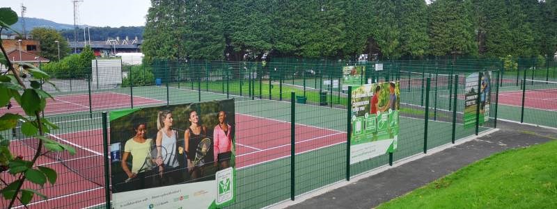 Neath tennis courts Wales