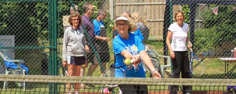 Volunteer Kenzie Revington playing at Hale Gardens, Hampshire