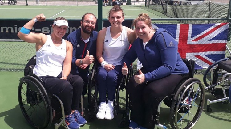 GB Women team group picture