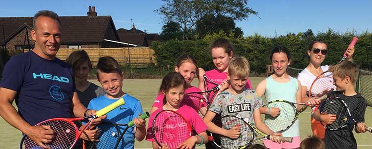 Matt Ward and kids involved in Team Challenge