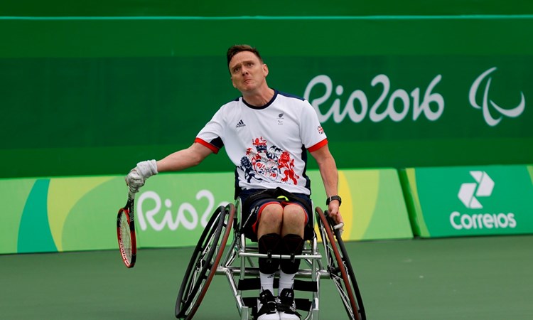 Jamie Burdekin at the Rio 2016 Paralympics