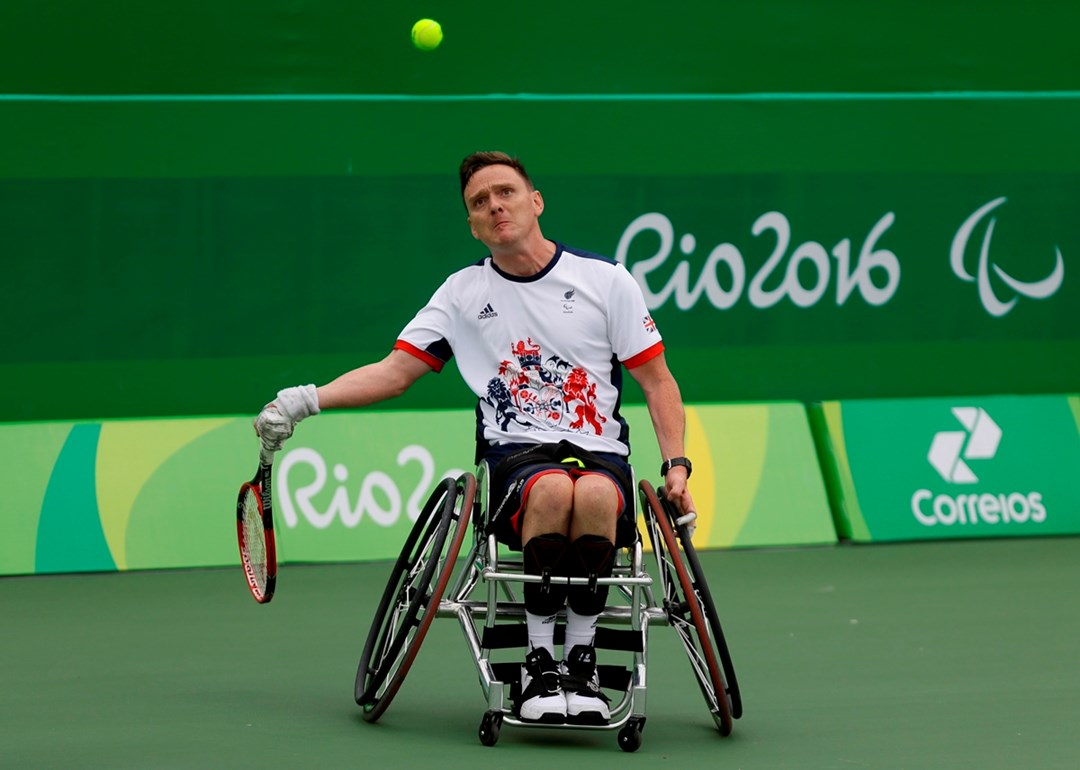 Jamie Burdekin at the Rio 2016 Paralympics