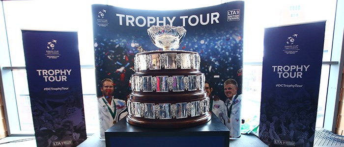 2016 Davis Cup trophy