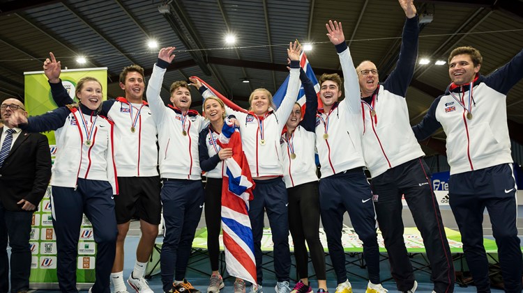 University Tennis in Great Britain  celebrating