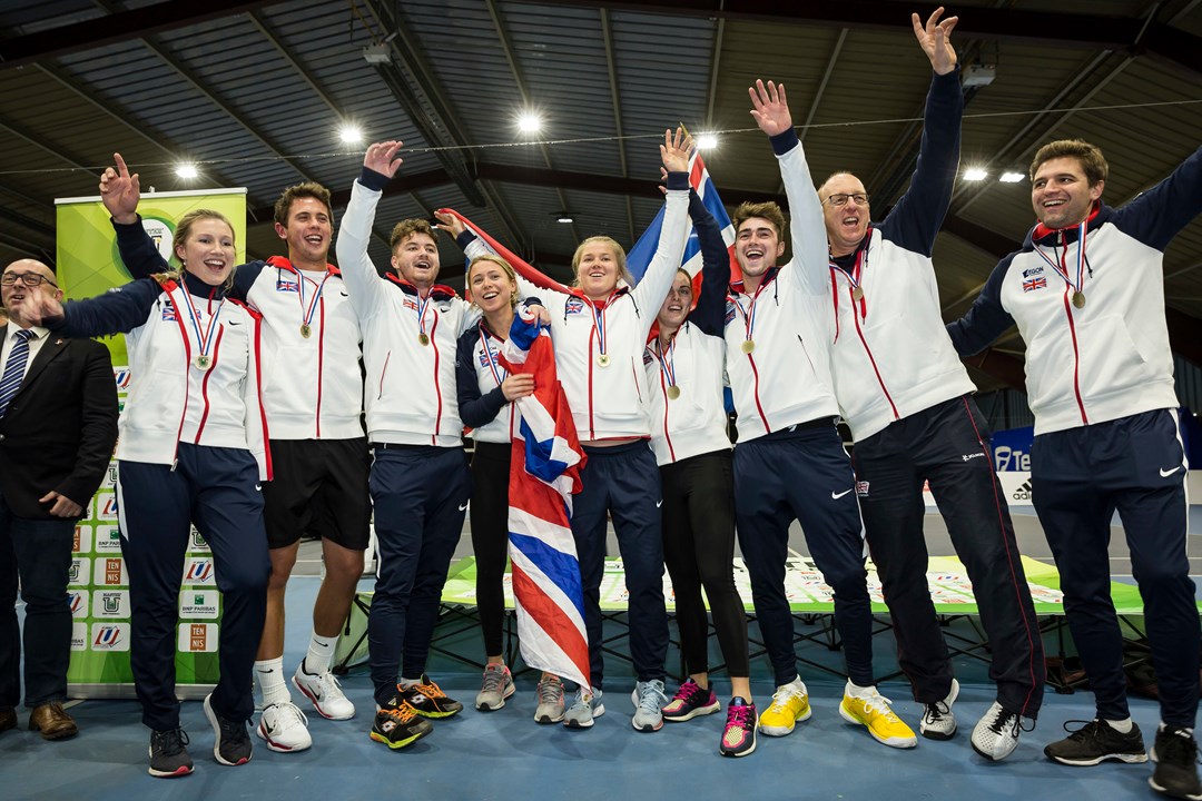 University Tennis in Great Britain celebrating