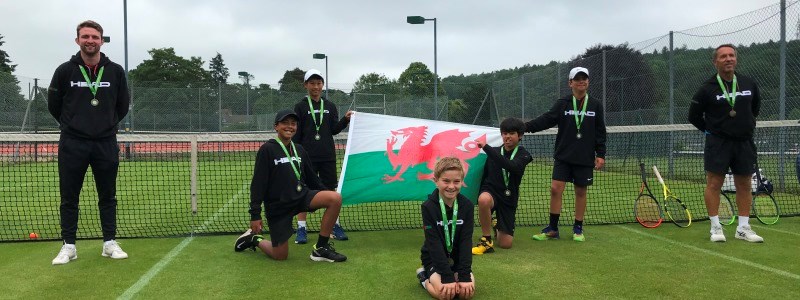 South Wales U11 boys team