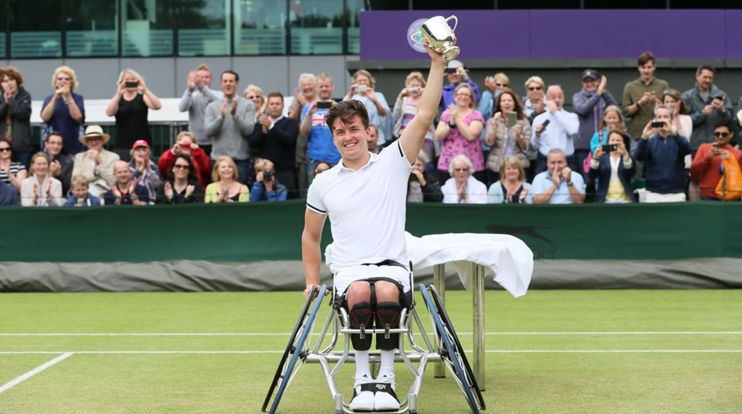 Gordon Reid, Wimbledon wheelchair tennis men's singles champion