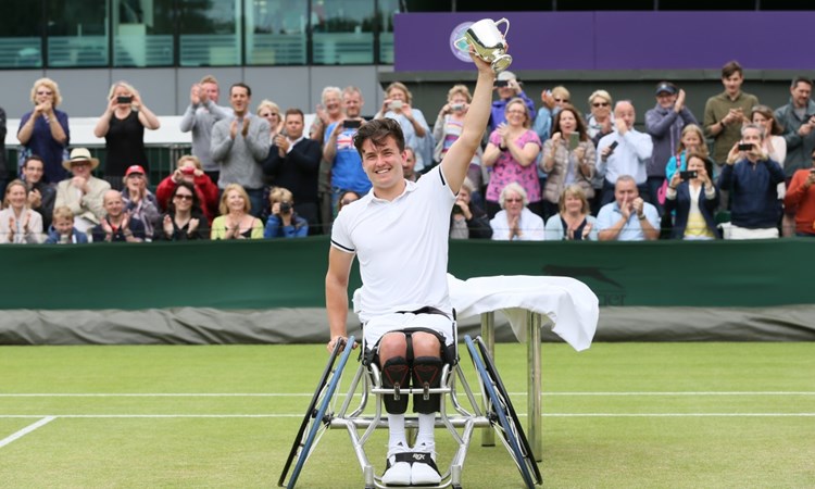 Gordon Reid, Wimbledon wheelchair tennis men's singles champion