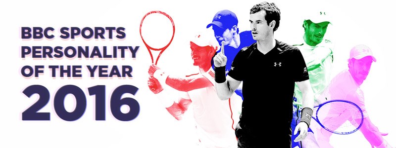 Andy Murray BBC Sports Personality of the Year 2016 graphic