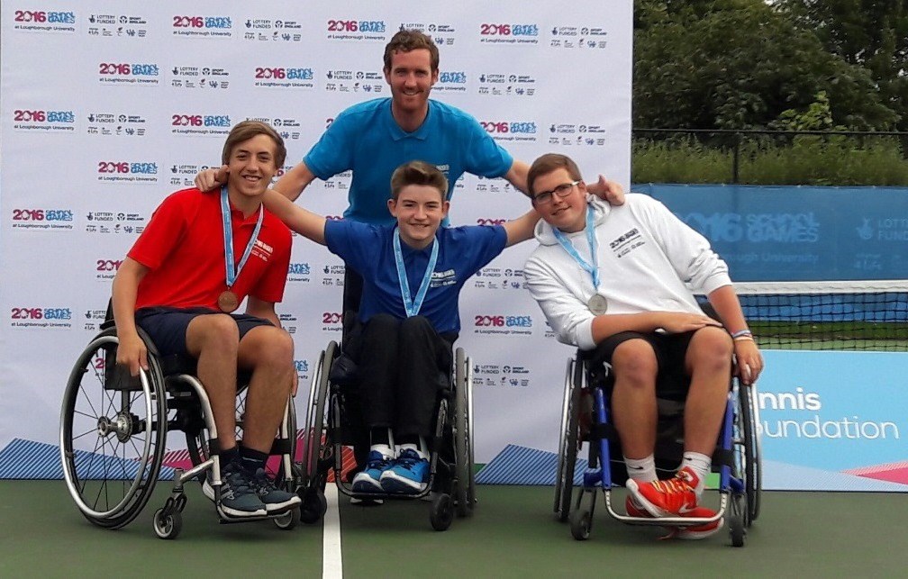 School Games 2016 Boys' Singles medallists web