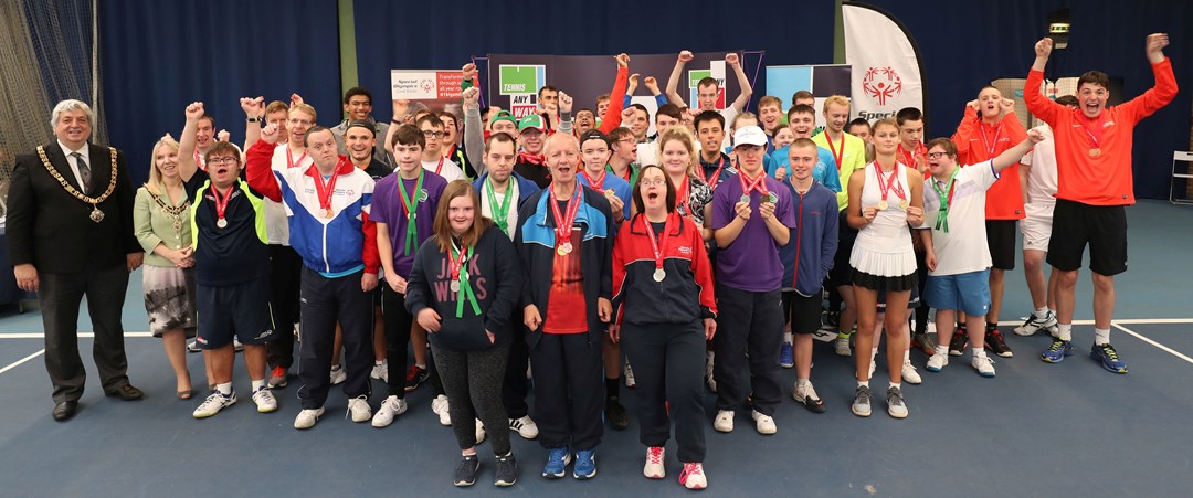 Group picture at the National Disability Championships 2017