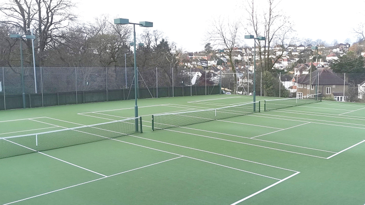 Stow park tennis courts