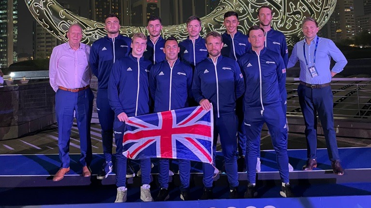 GB men's padel team at the World Padel Championships