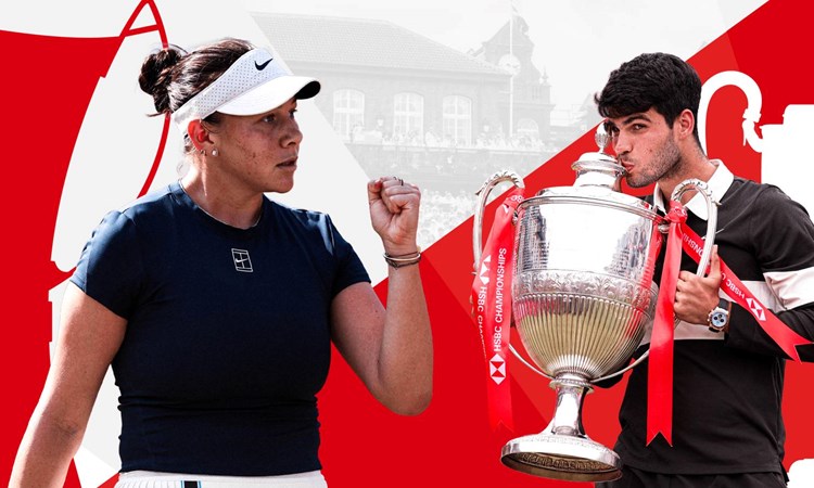 Amanda Anisimova and Carlos Alcaraz announced for the 2026 HSBC Championships