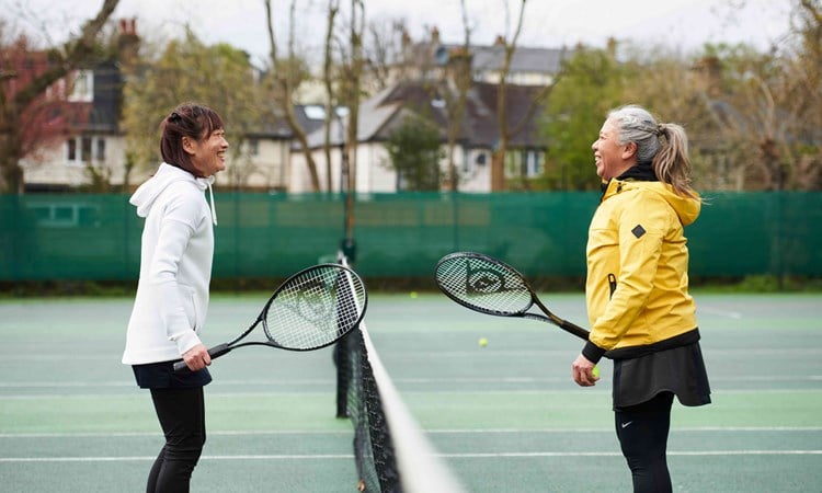 Top five tips for playing tennis in winter