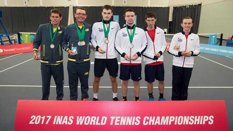 team at INAS championships 2017