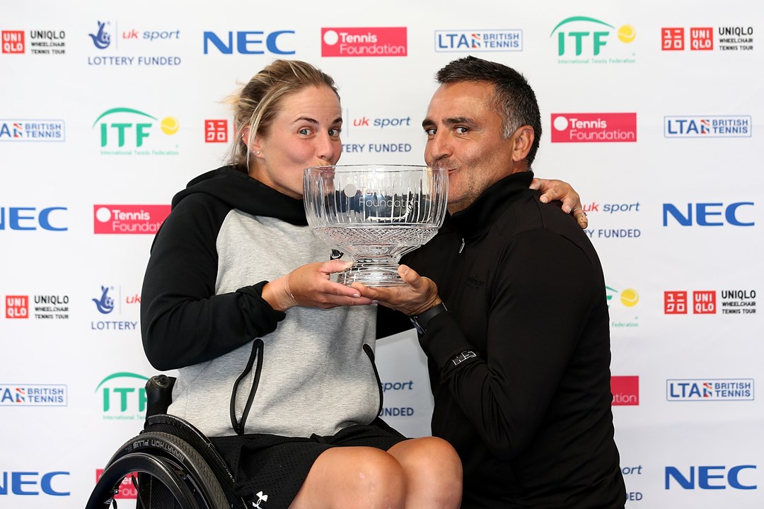 Lucy Shuker wins 2017 British Open Mixed Doubles title