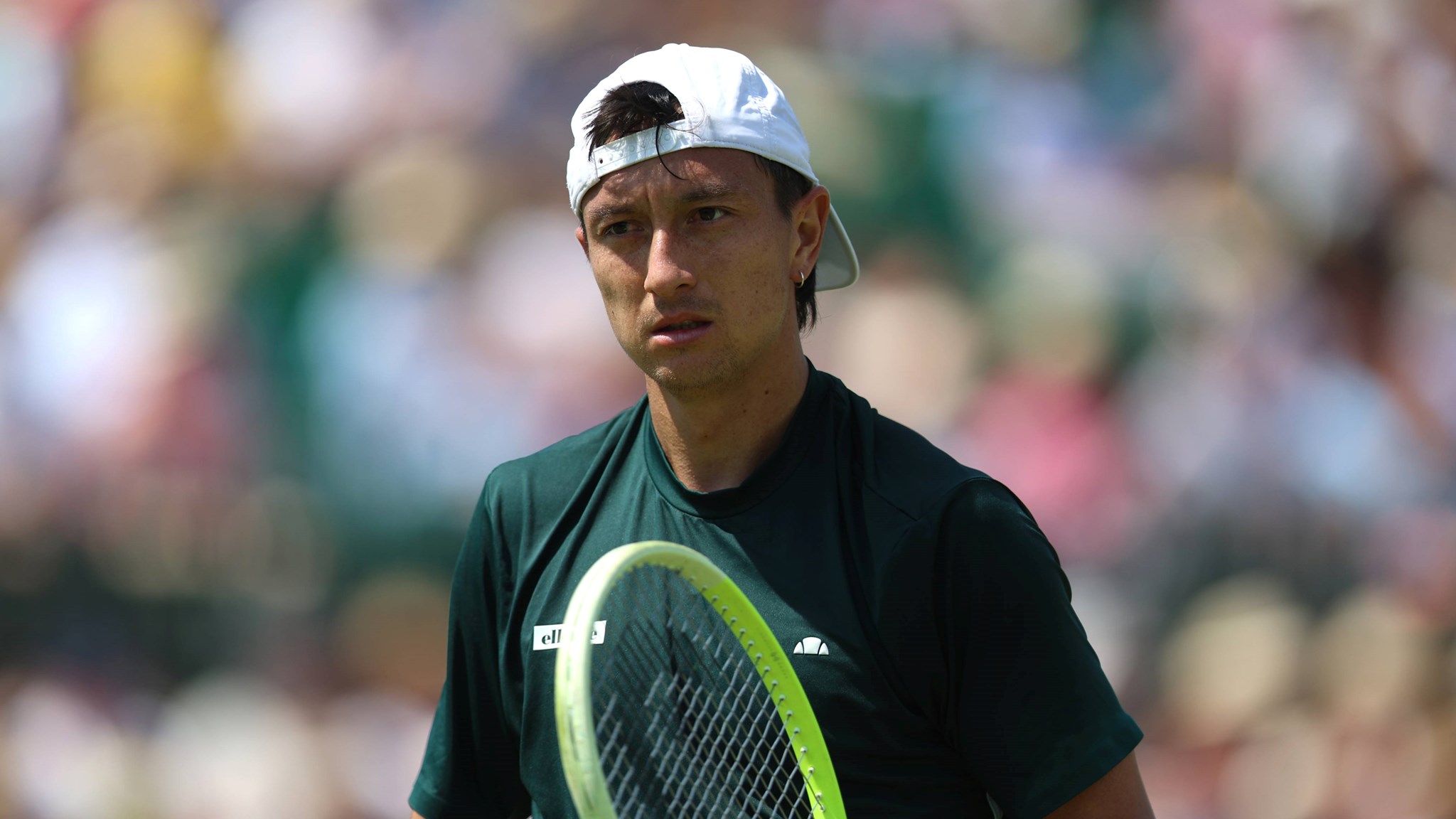 Ryan Peniston in action at the Lexus Nottingham Open