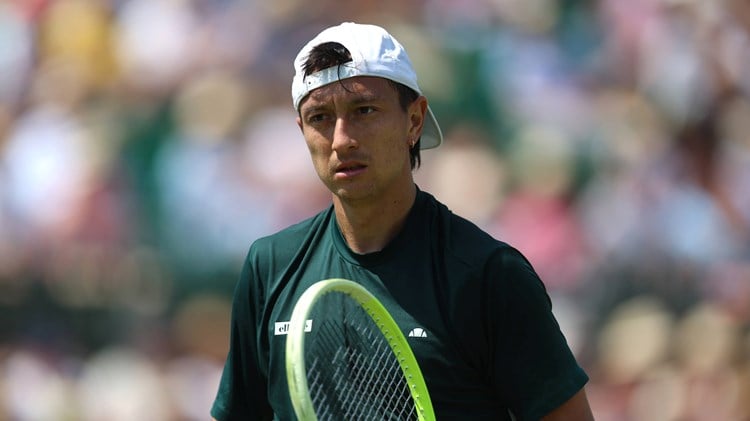Ryan Peniston in action at the Lexus Nottingham Open