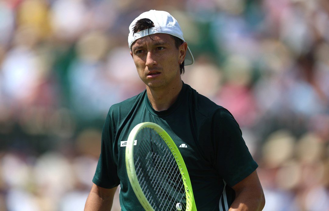 Ryan Peniston in action at the Lexus Nottingham Open