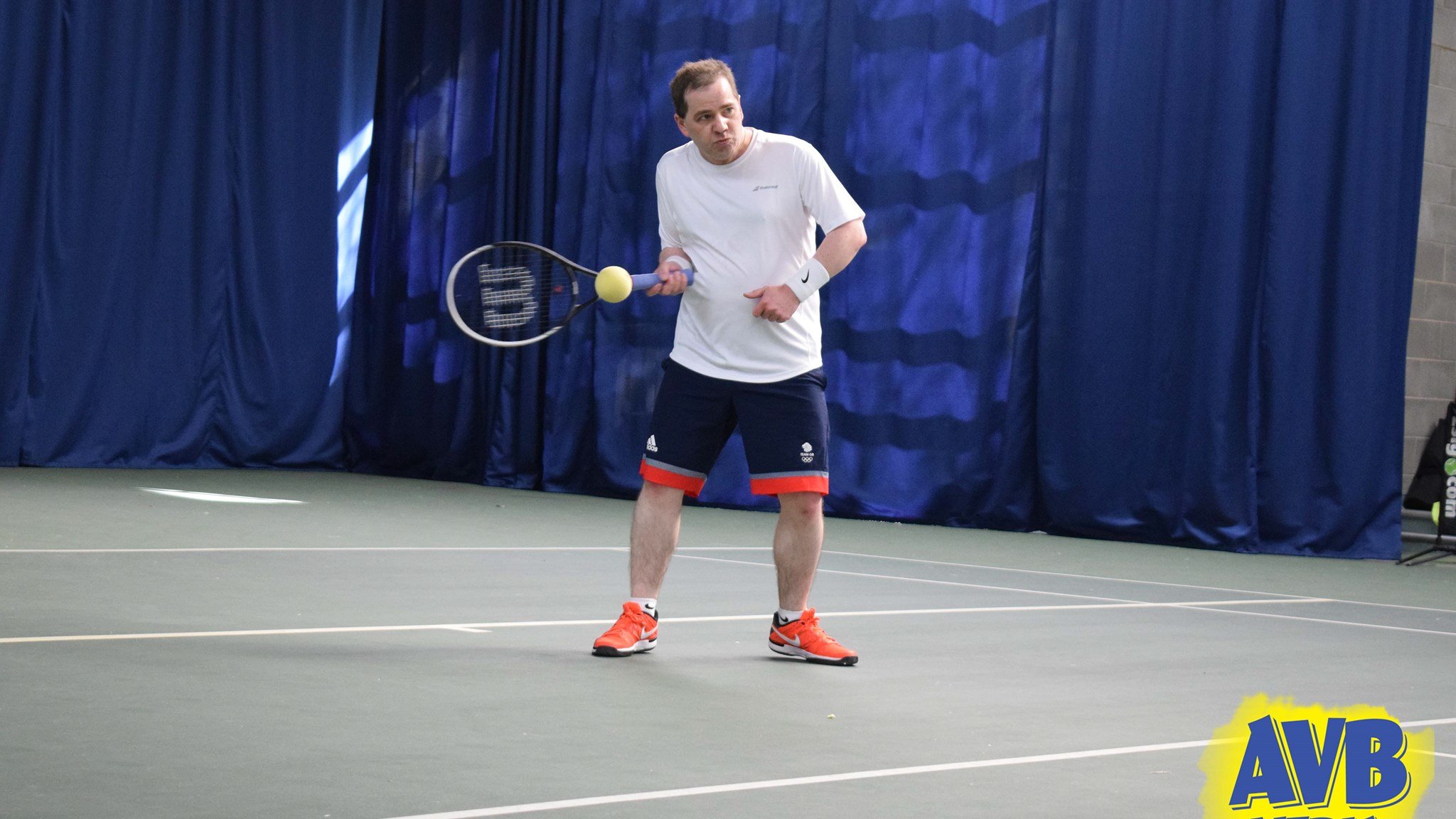 Steve Trewick in action