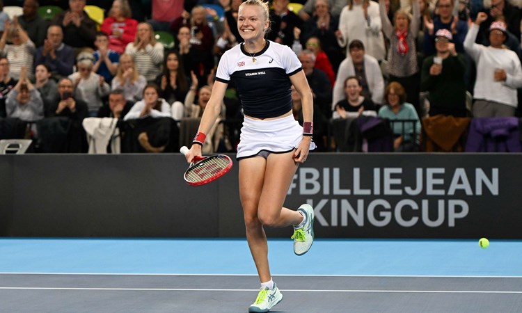 Billie Jean King Cup Play-Offs 2023: Great Britain vs Sweden - Results & updates