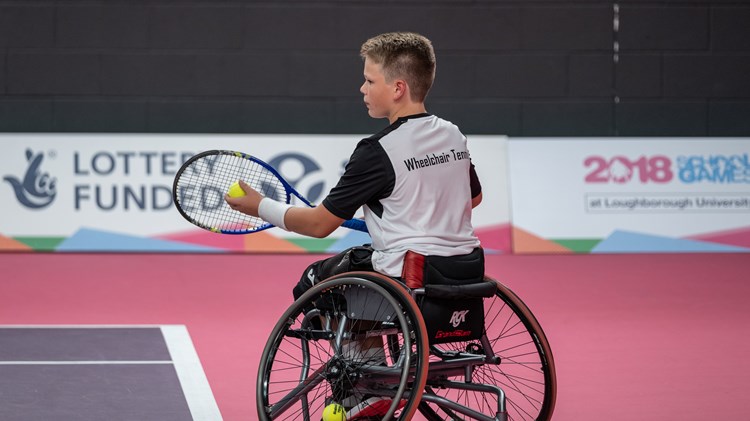 Ben Bartham in action