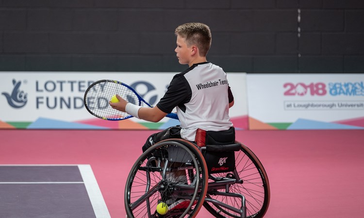 Ben Bartham in action