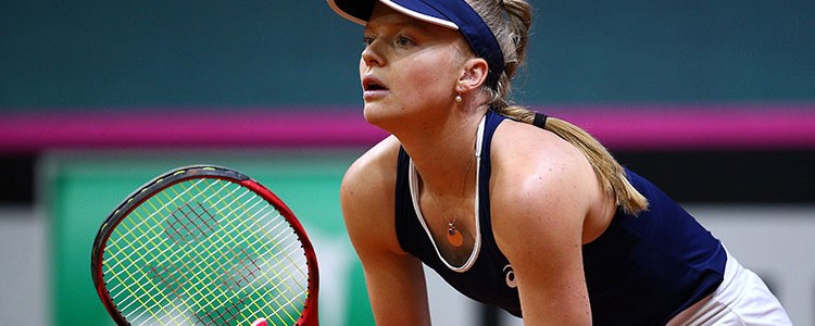 Elite tennis return gathers momentum with event for Britain’s top female players