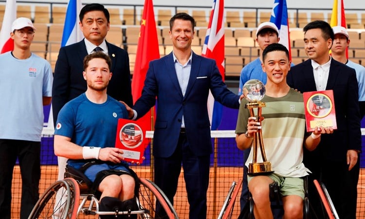 Alfie Hewett, Gordon Reid & Andy Lapthorne finish runners-up at the 2025 Wheelchair Tennis Masters