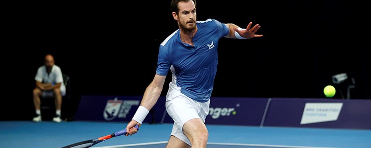 Andy Murray running