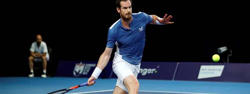 Andy Murray running