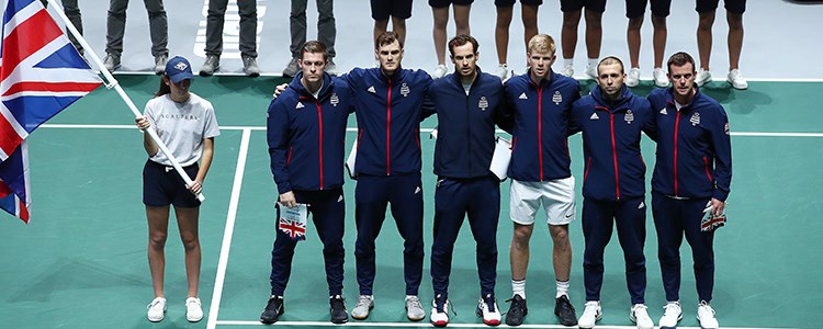 The GB Davis cup team