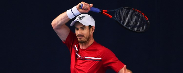 Andy Murray mid back hand