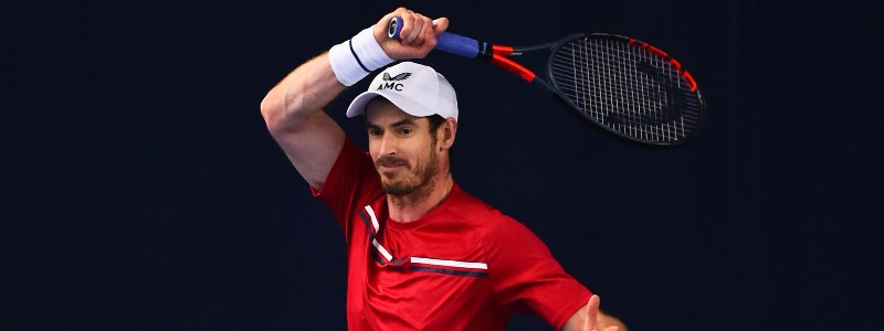 Andy Murray mid back hand
