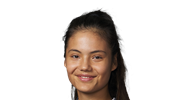British tennis player Emma Raducanu.