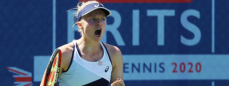 Harriet Dart cheering