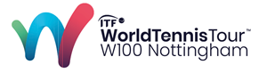 ITF world tennis tour Nottingham logo