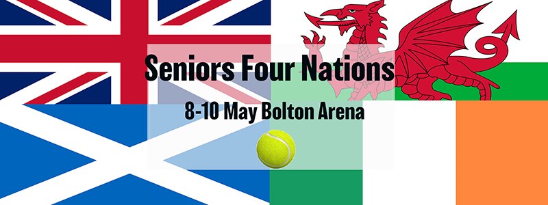 Seniors tennis four nations poster