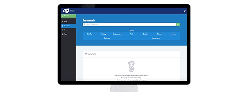 LTA Tournament Software by Visual Reality