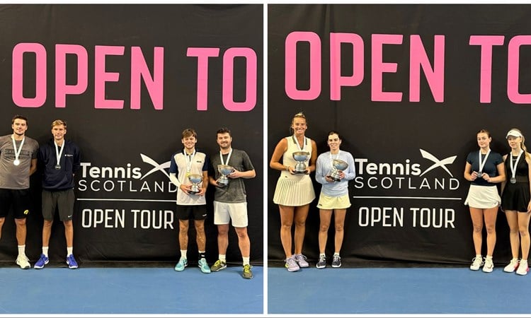 Winners crowned at Scottish National Open Doubles Championships