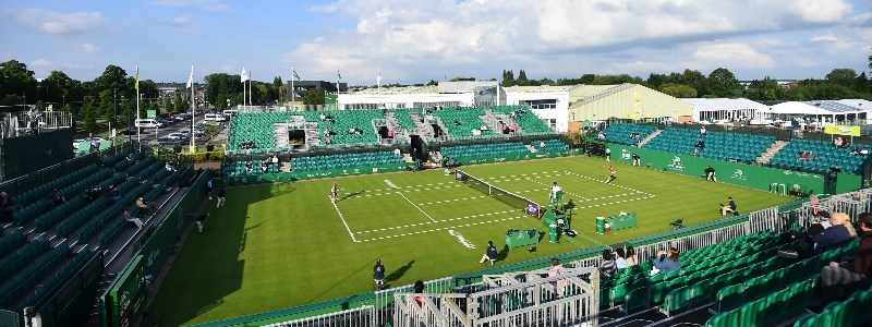 Nottingham tennis grass court