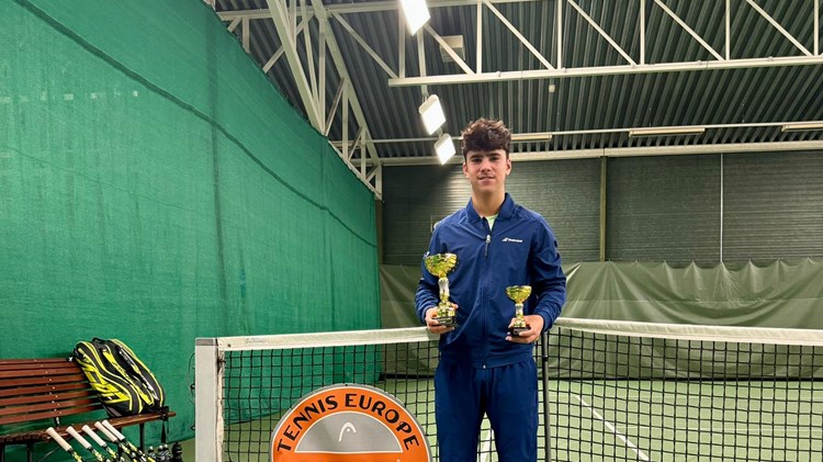 Niall Pickerd-Barua Tennis Europe Juniors win