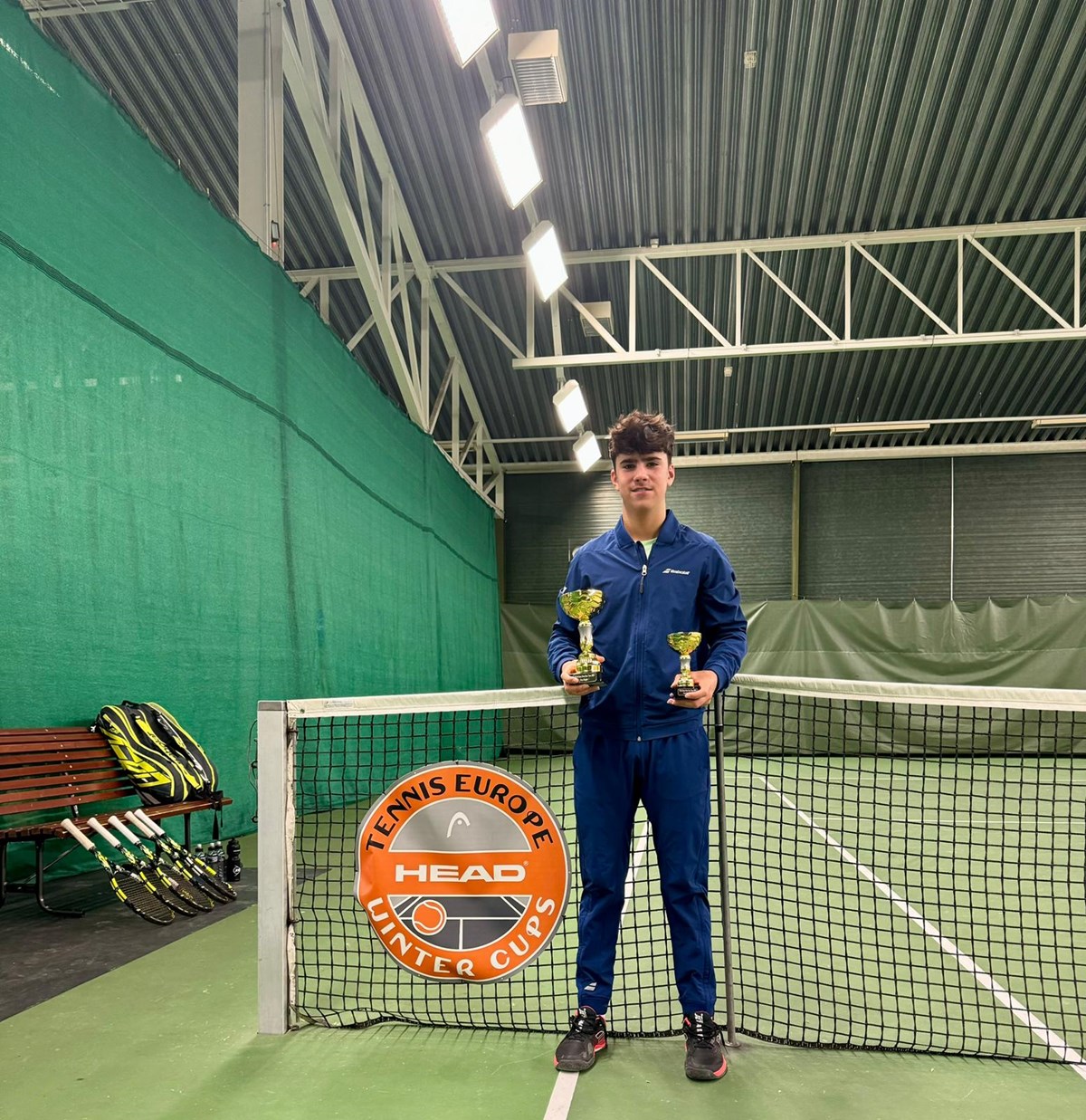 Niall Pickerd-Barua Tennis Europe Juniors win
