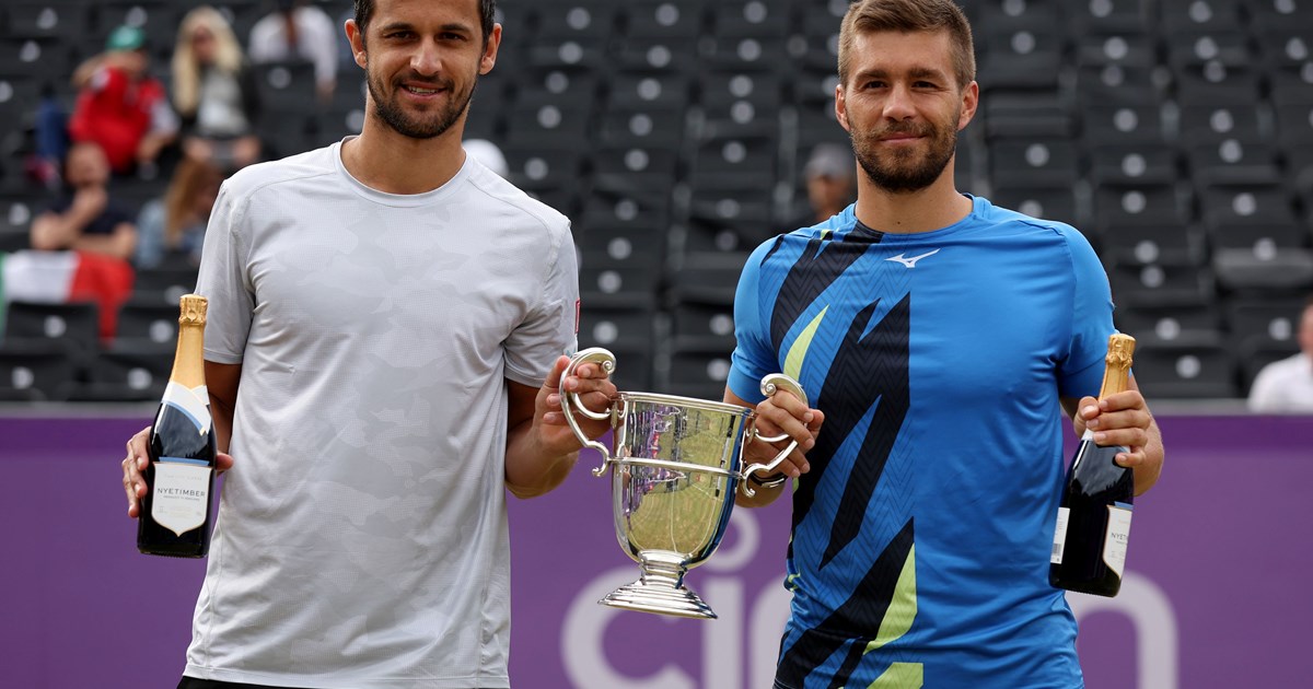 cinch Championships 2022 Mektic and Pavic crowned doubles champions LTA